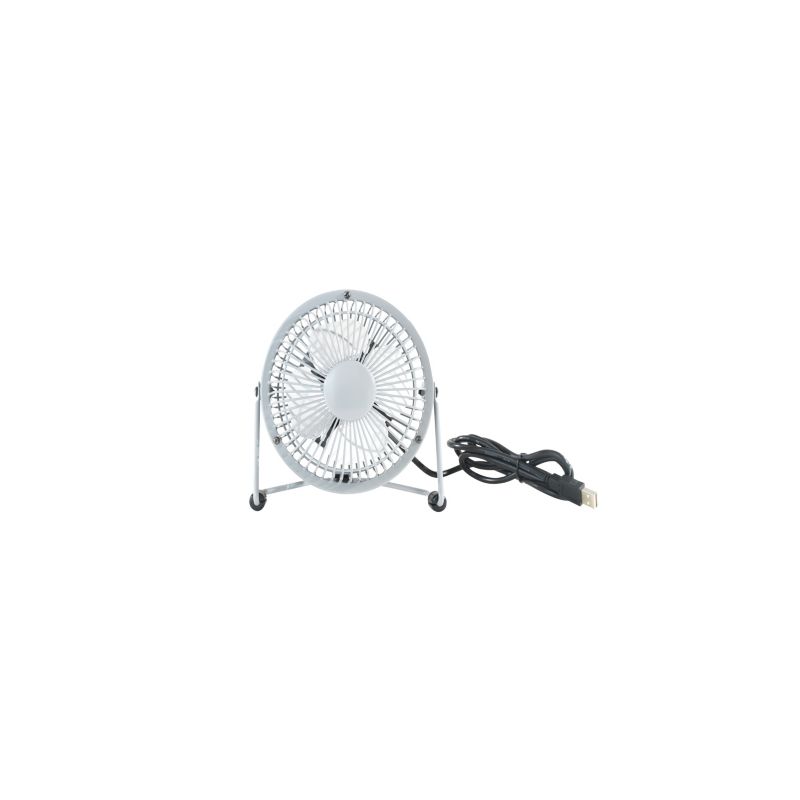 Wentylator mini USB 10 cm biały
