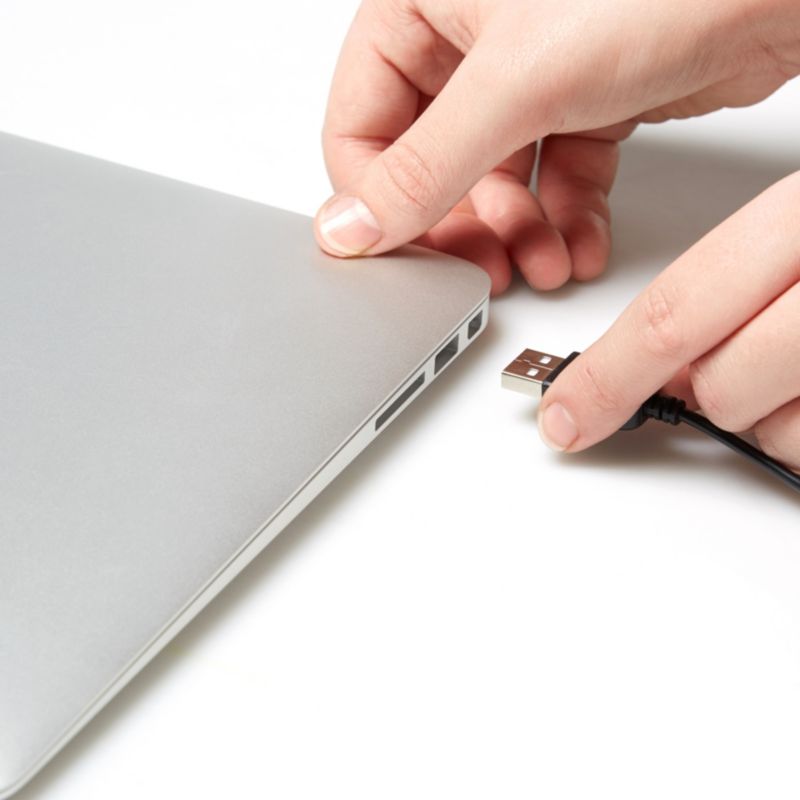 Wentylator mini USB czarny