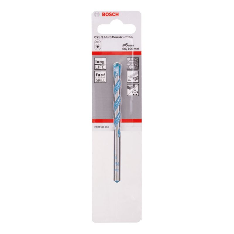 Wiertło Bosch Multi Construction 6 x 100 mm