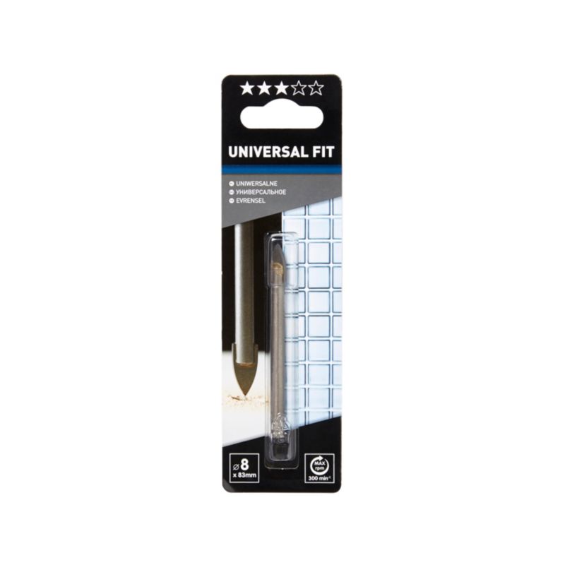 Wiertło do szkła i ceramiki Universal fit 8 mm
