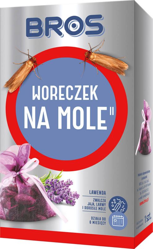 Woreczek na mole Bros lawenda