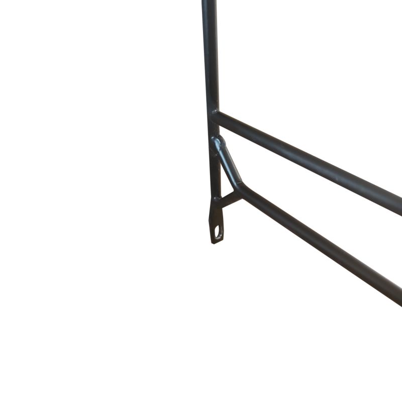 Wspornik GoodHome Rigga M6 202 x 1289 mm czarny
