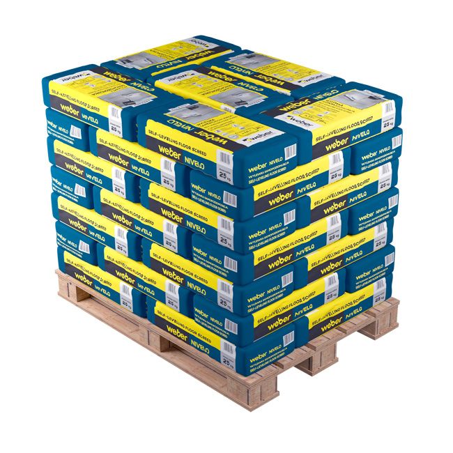 Wylewka samopoziomująca Weber Saint-Gobain Nivelo 25 kg