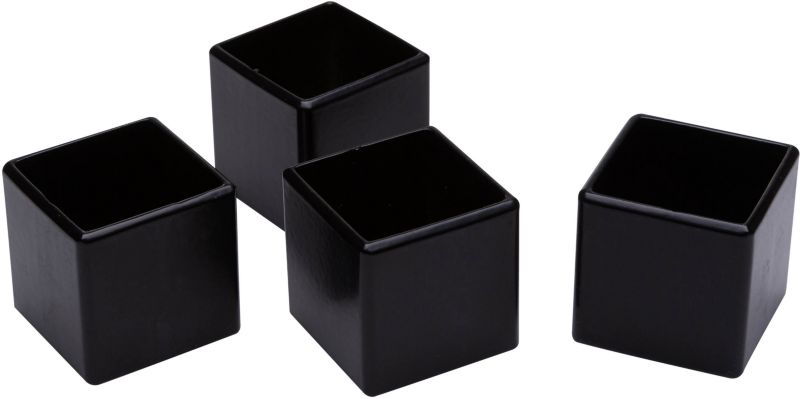 Zakończenie tralki Kornik 22 x 22 mm czarne