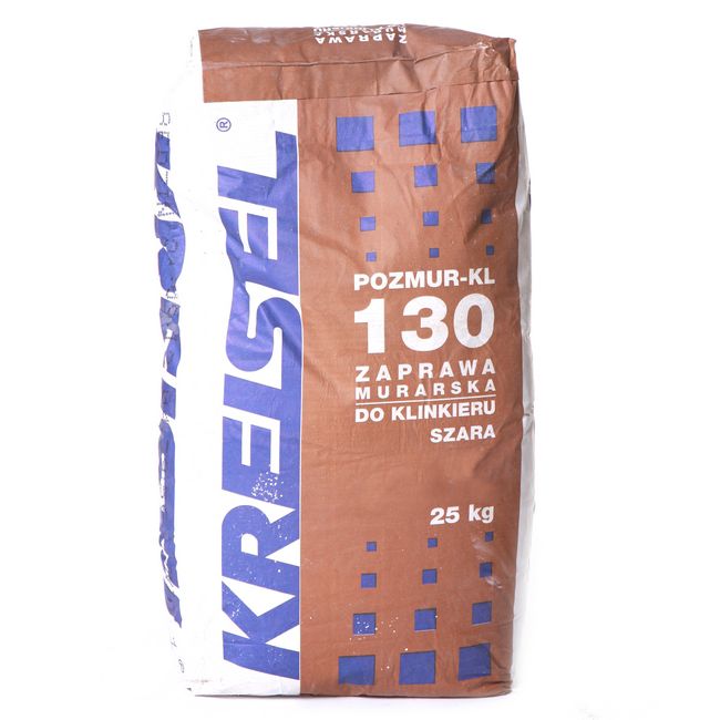 Zaprawa do klinkieru Kreisel 25 kg szary