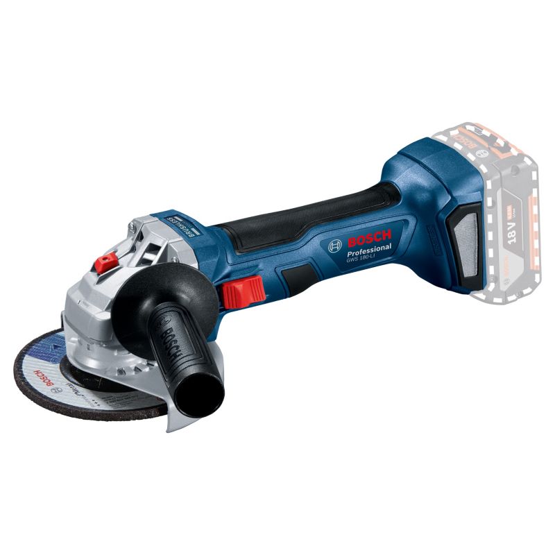Zestaw Bosch wkrętarka gsr 185 + szlifierka gws 180 + młot gbh 180 2 x 4.0 Ah + torba