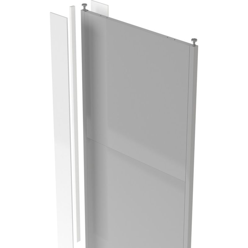 Zestaw bocznego modułu maskującego GoodHome Alara 18 x 300 cm biały