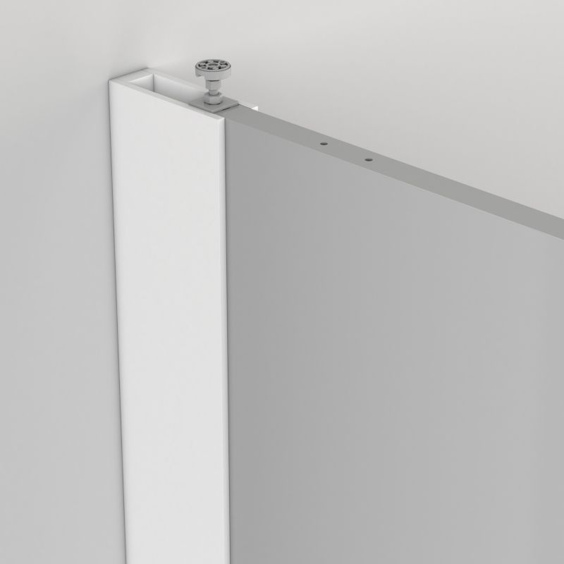 Zestaw bocznego modułu maskującego GoodHome Alara 18 x 300 cm biały