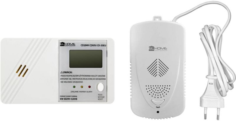 Zestaw czujników czadu i gazu El Home CSD-03N9