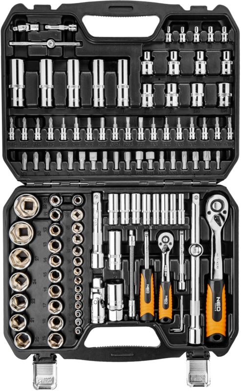 Zestaw kluczy nasadowych Neo Tools 111 szt
