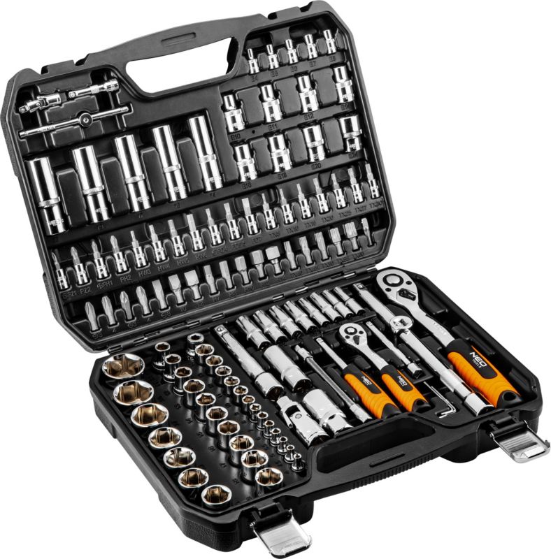 Zestaw kluczy nasadowych Neo Tools 111 szt