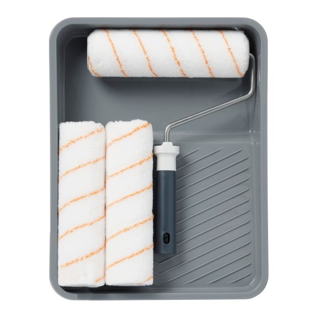 Zestaw malarski GoodHome z kuwetą 23 cm i 2 wkłady
