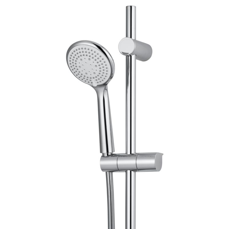Zestaw prysznicowy GoodHome Cavally 3-funkcyjny chrom