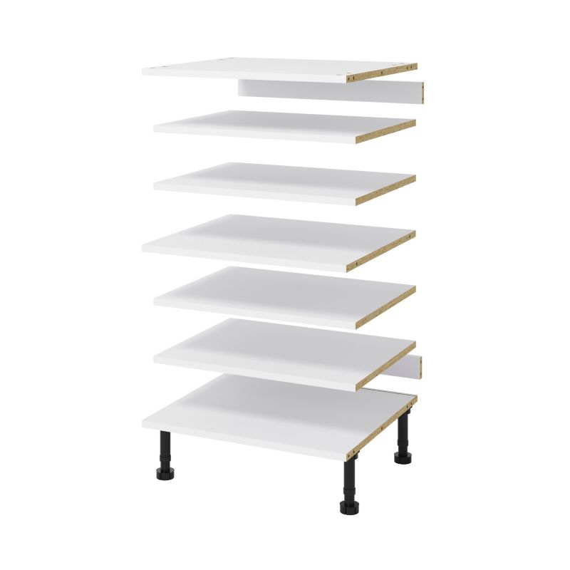 Zestaw półek do słupka GoodHome 60 cm