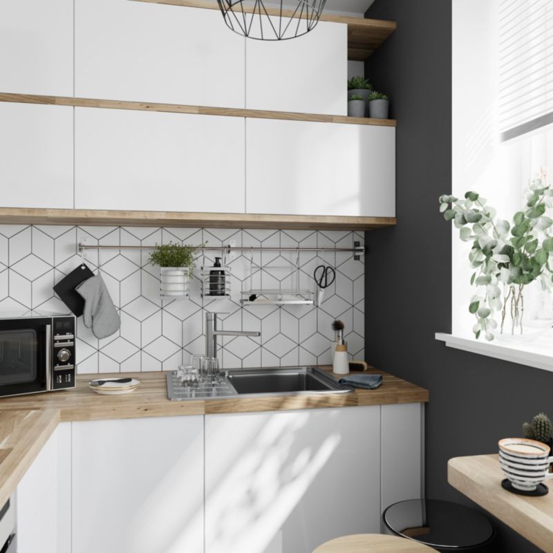 Zlewozmywak stalowy GoodHome Quassia kompaktowy