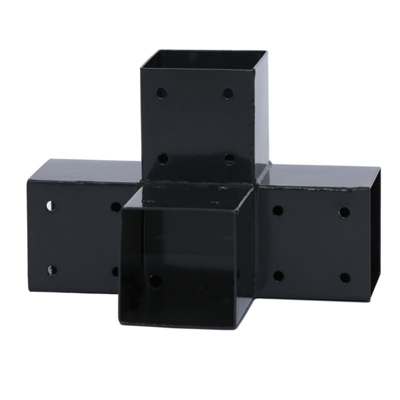 Łącznik środkowy do kantówek Blooma metalowy 7 x 7 cm