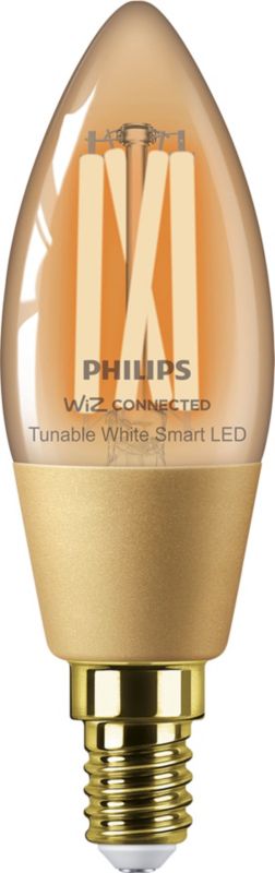 Żarówka LED Smart Philips C35 E14 2000/5000 K amber