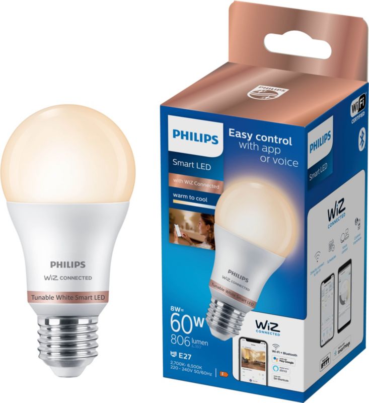 Żarówka LED Smart Philips SMD A60 E27 2700/6500 K
