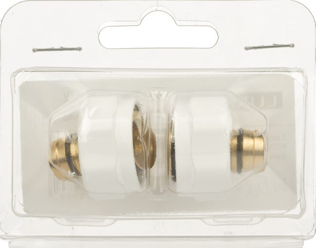 2 złączki do PEX 16 GW M22 biały LUXRAD