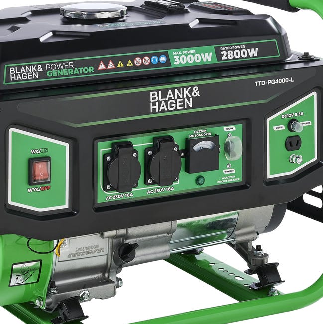 Agregat prądotwórczy 230V 3kW HAGEN