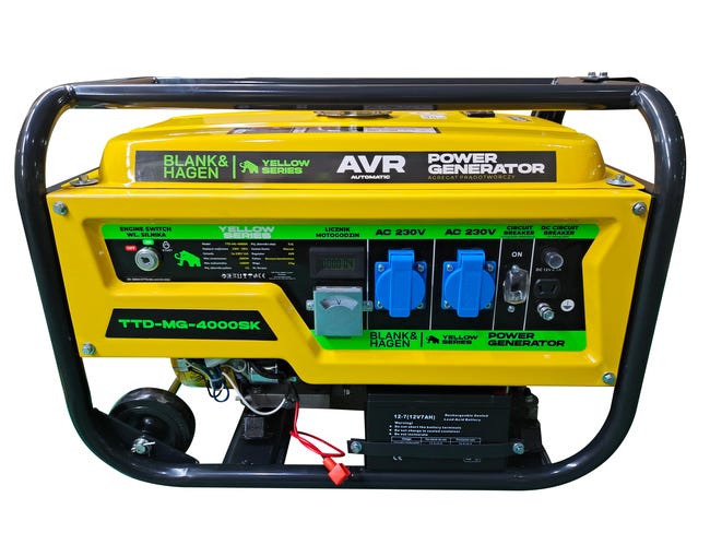 Agregat prądotwórczy 4000SK 230V 3.2 kW HAGEN