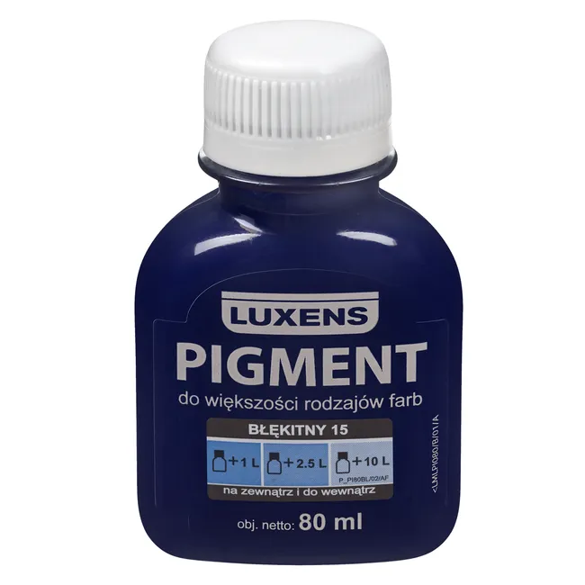 Barwnik w płynie Pigment Luxens 80 ml Błękitny nr 15 80 ml