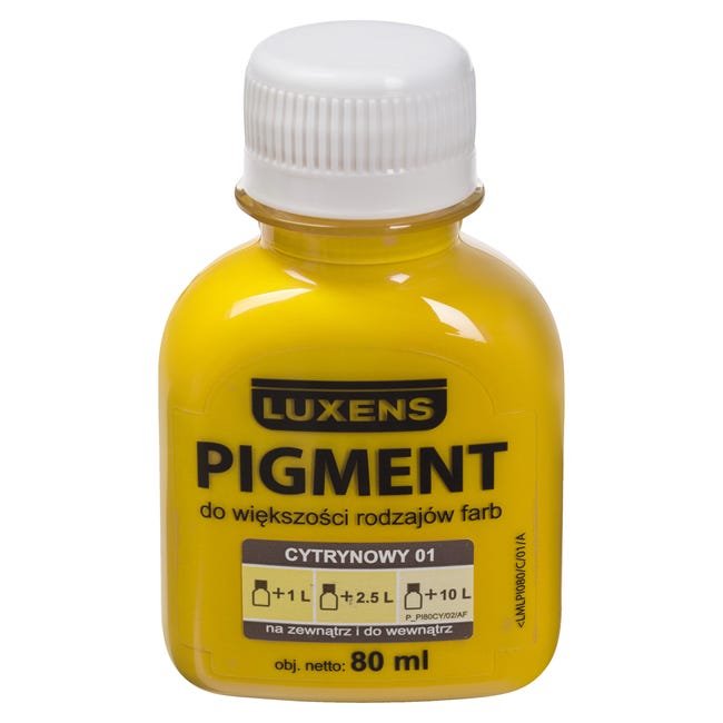 Barwnik w płynie Pigment Luxens 80 ml Cytrynowy nr 01 80 ml