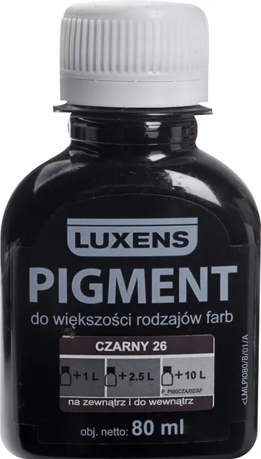 Barwnik w płynie Pigment Luxens 80 ml Czarny nr 26 80 ml