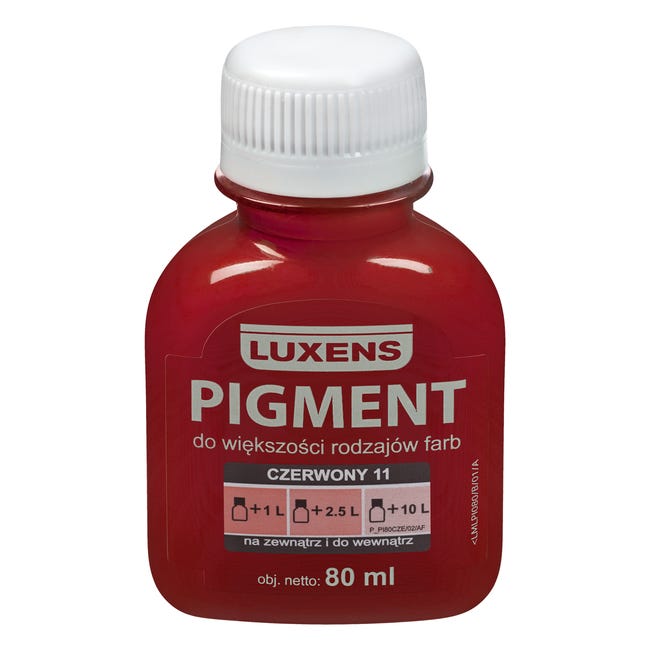 Barwnik w płynie Pigment Luxens 80 ml Czerwony nr 11 80 ml
