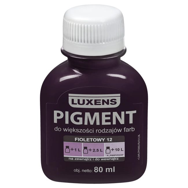 Barwnik w płynie Pigment Luxens 80 ml Fioletowy nr 12 80 ml