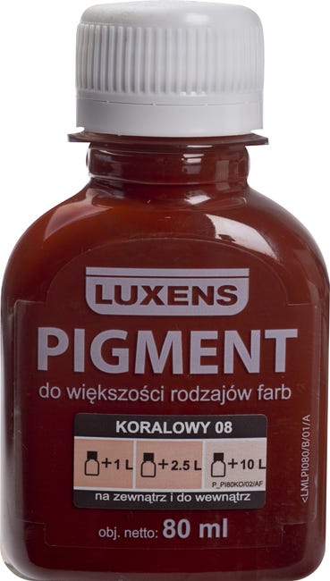 Barwnik w płynie Pigment Luxens 80 ml Koralowy nr 08 80 ml
