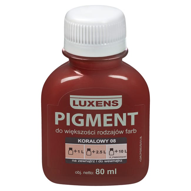 Barwnik w płynie Pigment Luxens 80 ml Koralowy nr 08 80 ml