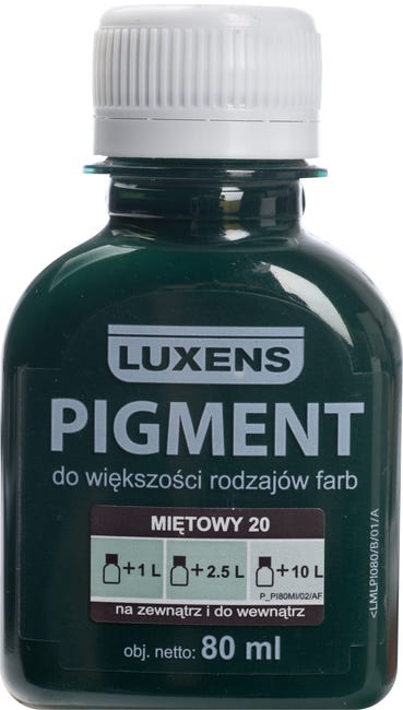 Barwnik w płynie Pigment Luxens 80 ml Miętowy nr 20 80 ml