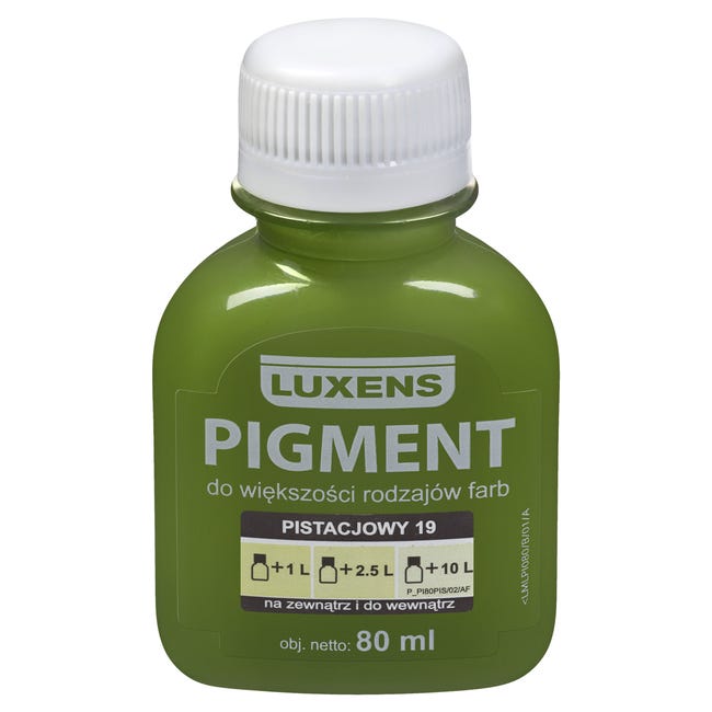 Barwnik w płynie Pigment Luxens 80 ml Pistacjowy nr 19 80 ml