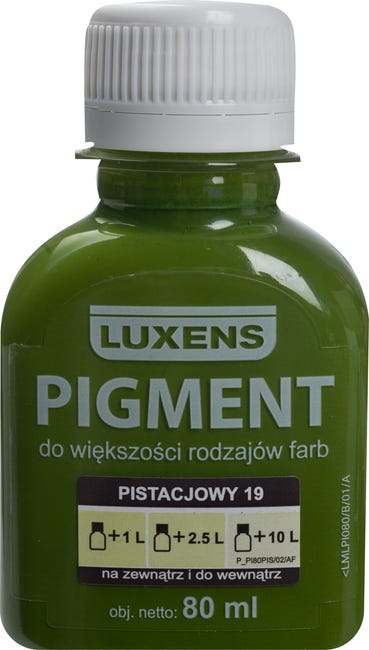 Barwnik w płynie Pigment Luxens 80 ml Pistacjowy nr 19 80 ml