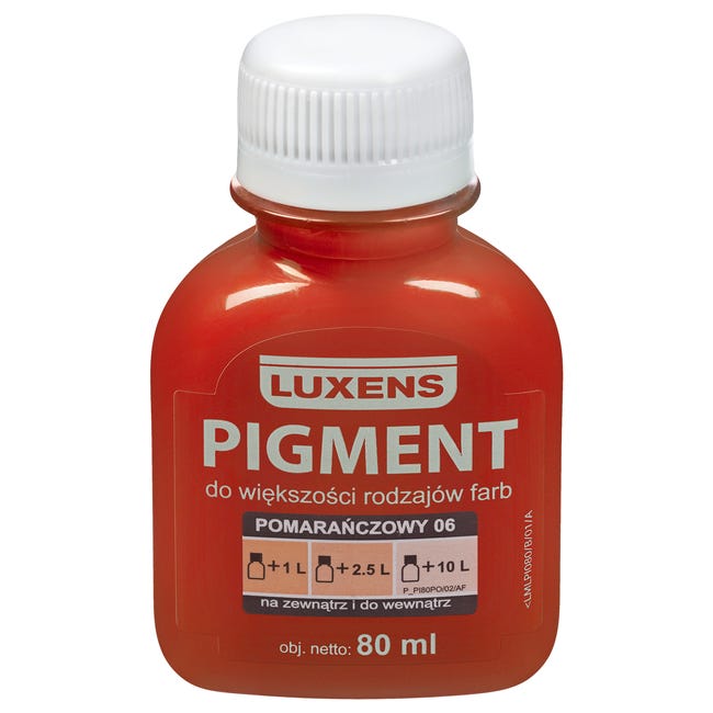 Barwnik w płynie Pigment Luxens 80 ml Pomarańczowy nr 06 80 ml