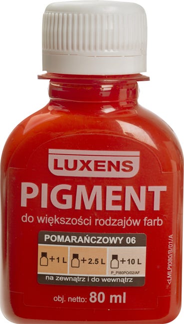 Barwnik w płynie Pigment Luxens 80 ml Pomarańczowy nr 06 80 ml