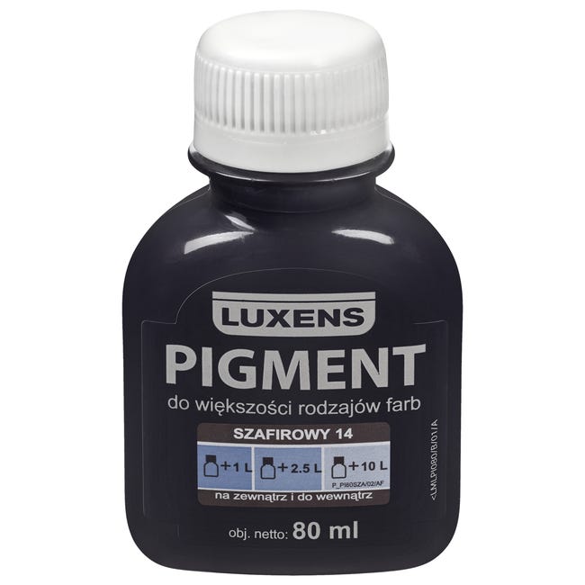 Barwnik w płynie Pigment Luxens 80 ml Szafirowy nr 14 80 ml