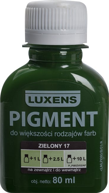 Barwnik w płynie Pigment Luxens 80 ml Zielony nr 17 80 ml