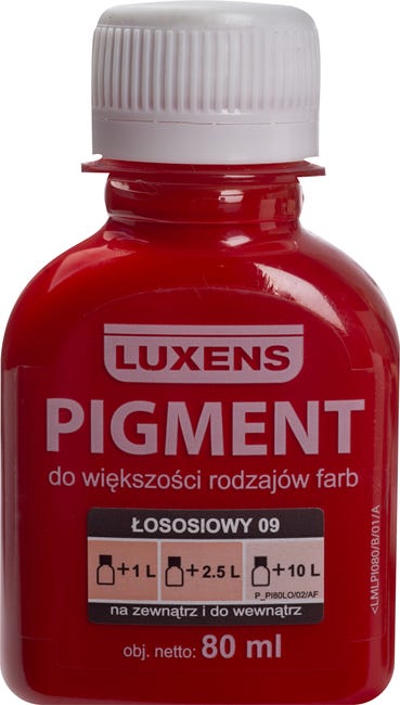 Barwnik w płynie Pigment Luxens 80 ml Łososiowy nr 09 80 ml