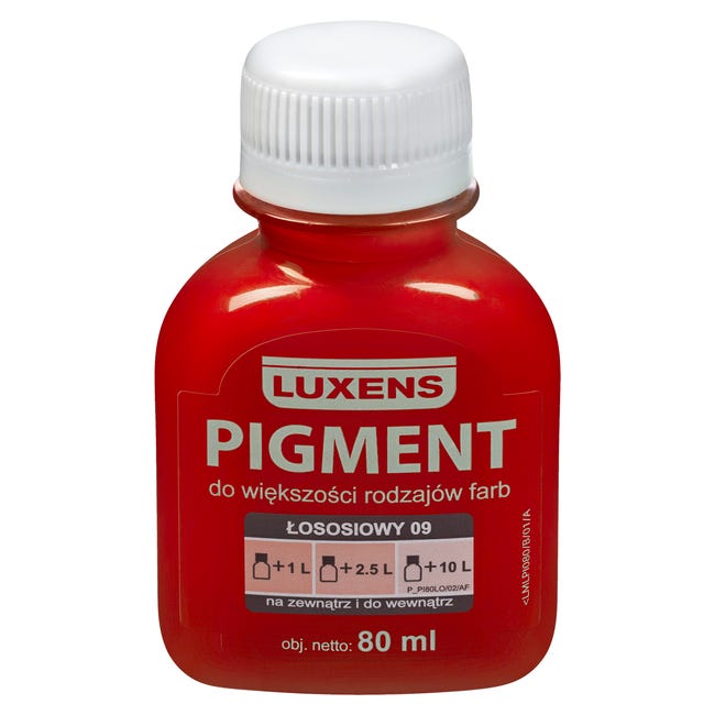 Barwnik w płynie Pigment Luxens 80 ml Łososiowy nr 09 80 ml
