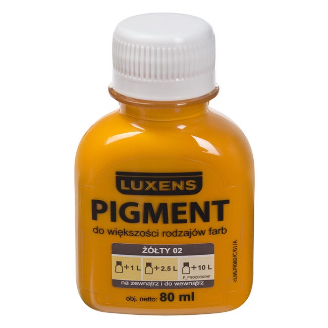 Barwnik w płynie Pigment Luxens 80 ml Żółty nr 02 80 ml