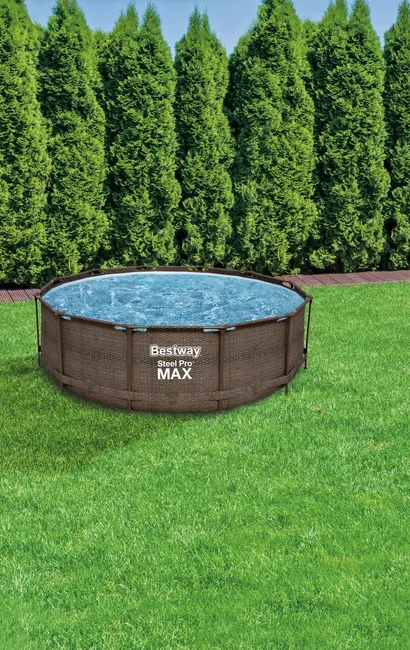 Basen stelażowy Bestway 366x100 cm Steel Pro Max 56709