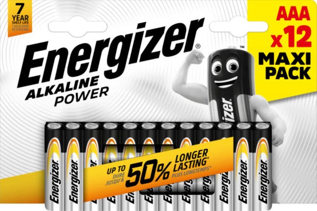 Bateria alkaiczna POWER AAA E92 12 szt. 1.5 V ENERGIZER
