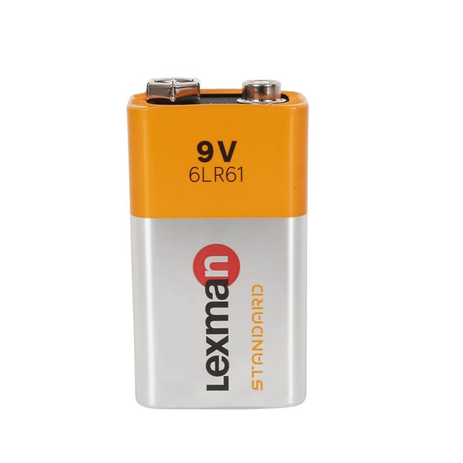 Bateria alkaliczna 9V 6LR61 1 SZT. LEXMAN