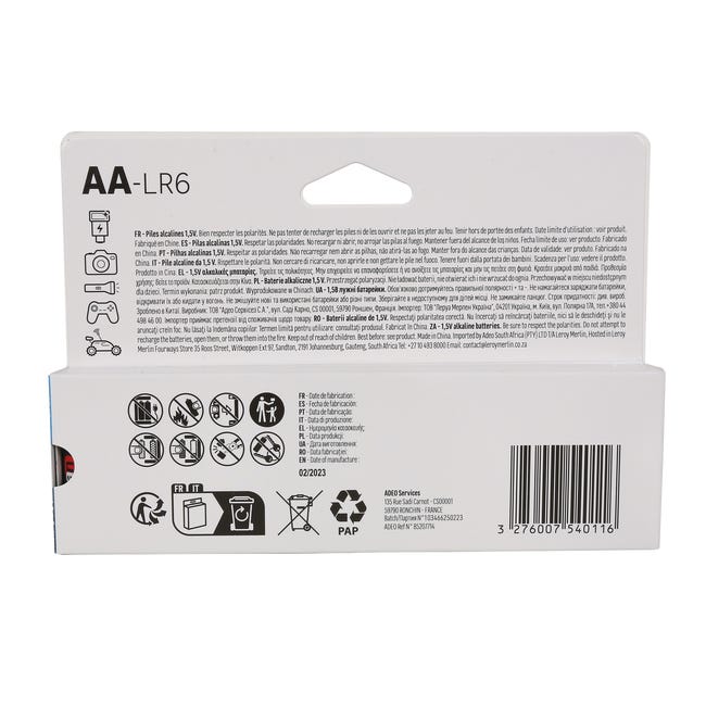 Bateria alkaliczna INTENSIVE LR6/AA 12 SZT. LEXMAN