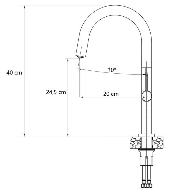 Bateria kuchenna Haley Quadron