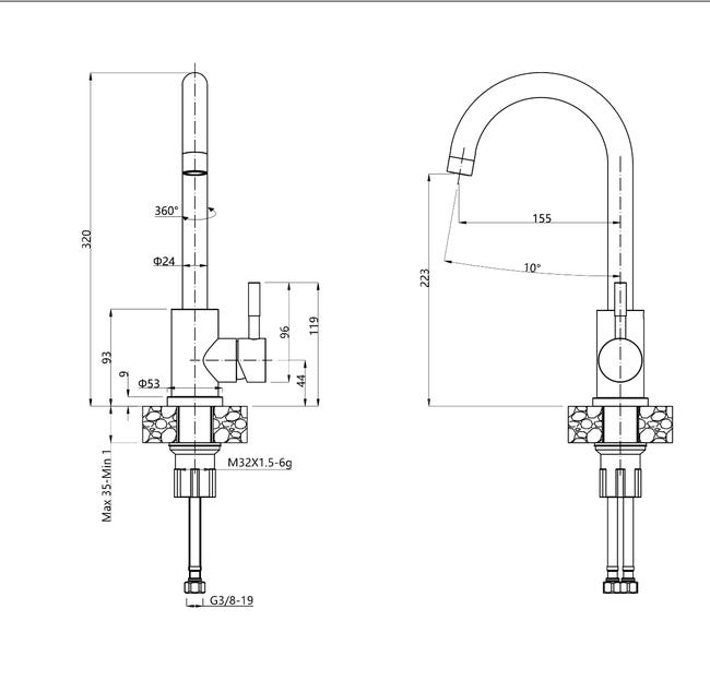Bateria kuchenna Madeira New Quadron
