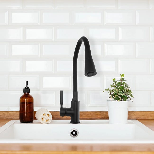 Bateria kuchenna z elastyczną wylewką Hula2 Invena