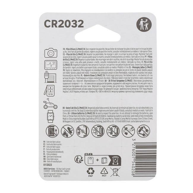 Bateria litowa CR2032 4 SZT. LEXMAN
